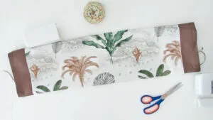 how to sew drawstring pillow cover