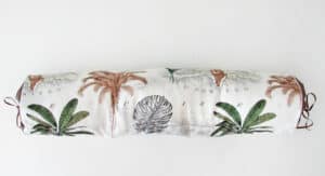 boster pillow made with duvet