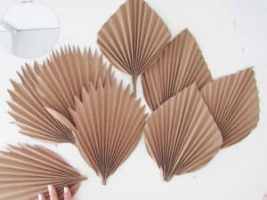 DIY palm leaf