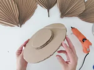 cardboard base to make DIY mirror