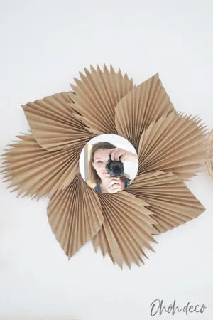 DIY decorative mirror