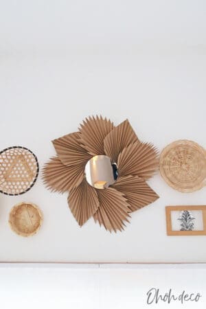 how to diy a mirror decor