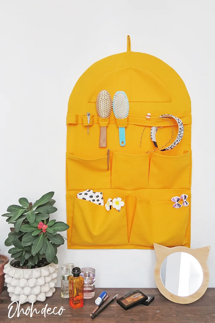 How to Make a (Huge) Hanging Wall Organizer that Only Costs $20