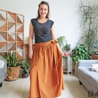 How to sew a skirt