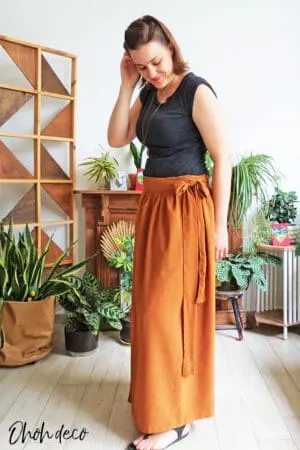 Easy skirt sewing tutorial