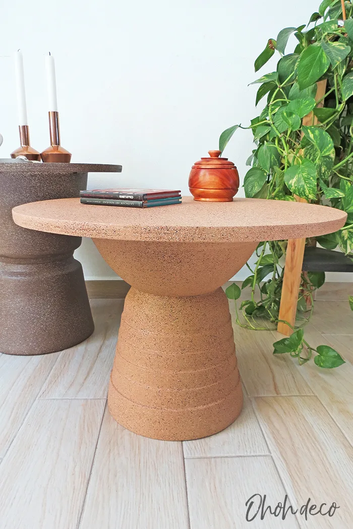 Diy stone coffee table discount