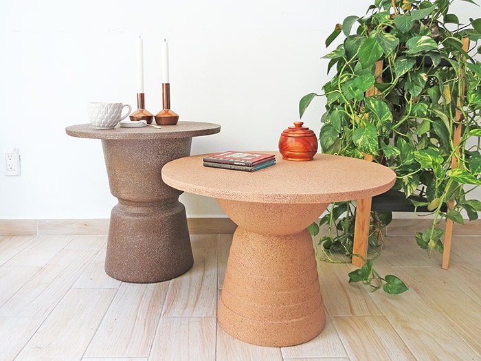 Diy Round Coffee Table Ohoh Deco, How To Make A Small Round Side Table