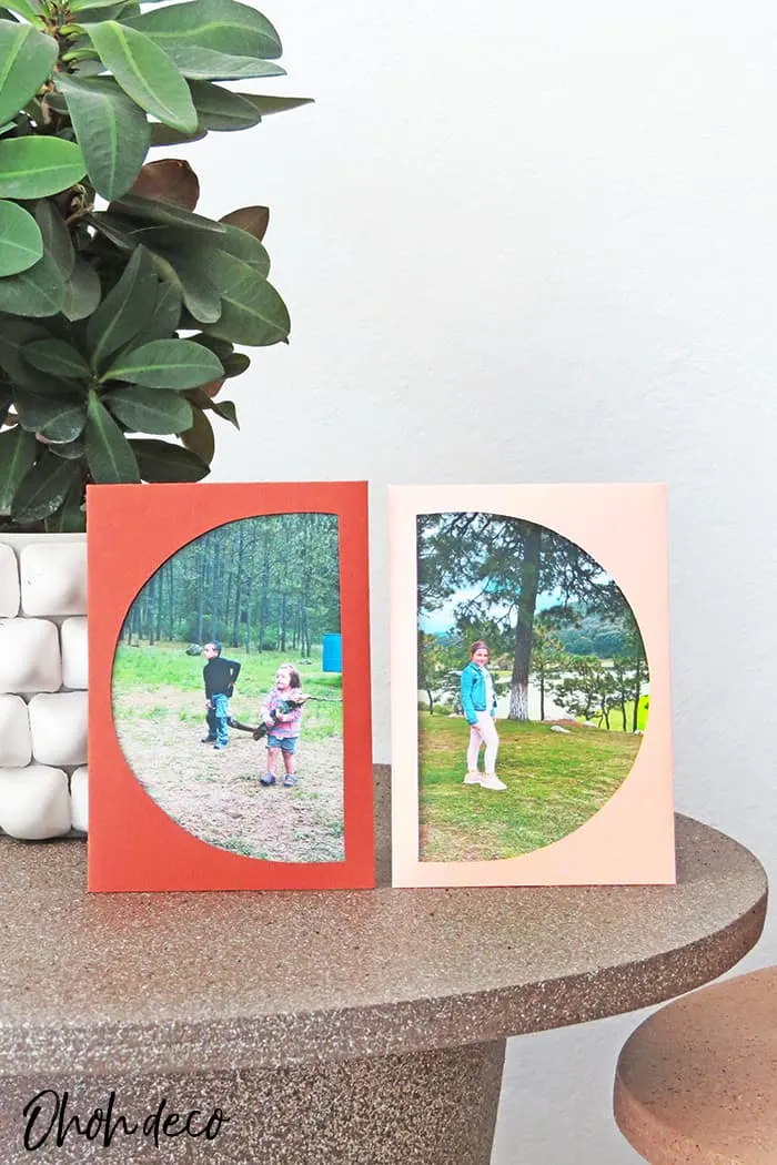 easy diy picture frame