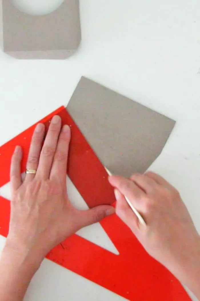 fold the diy paper frame