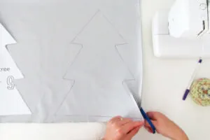 christmas pillow pattern