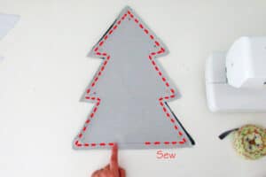 christmas pillow sewing tutorial