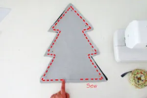 christmas pillow sewing tutorial