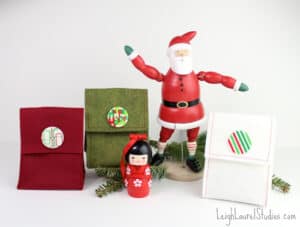 felt pouch gift wrap