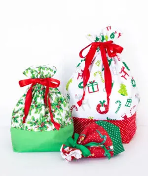 drawnstring gift bag