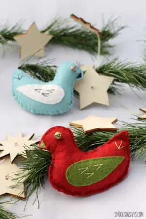 bird ornament pattern