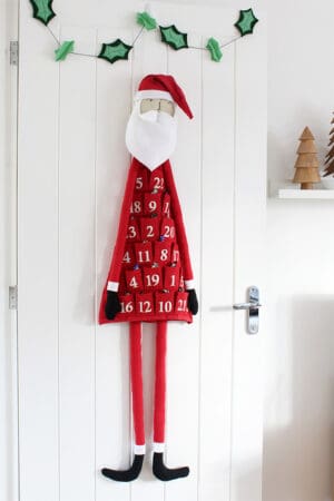 santa advent calendar