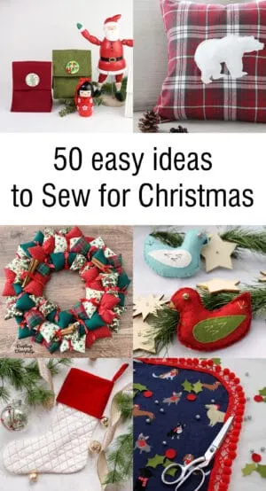 50 Christmas sewing projects