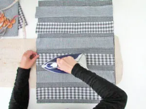 press the fabric calendar