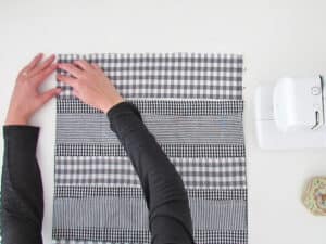 measure the fabric