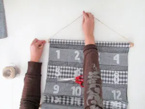 add a rope on the calendar