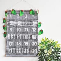 Fabric advent calendar