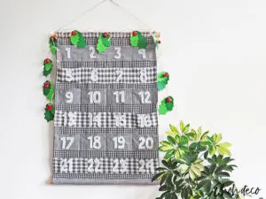 Fabric advent calendar