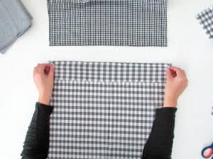 cut fabric strips