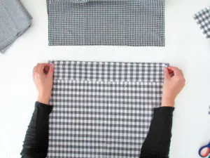 cut fabric strips