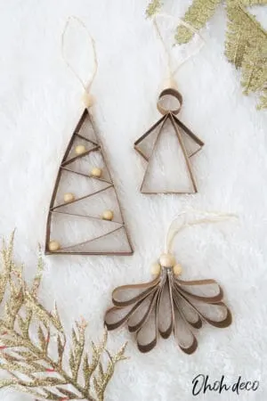 angel Paper christmas ornament