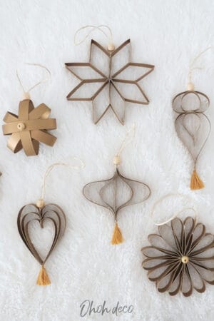 Paper christmas ornaments ideas