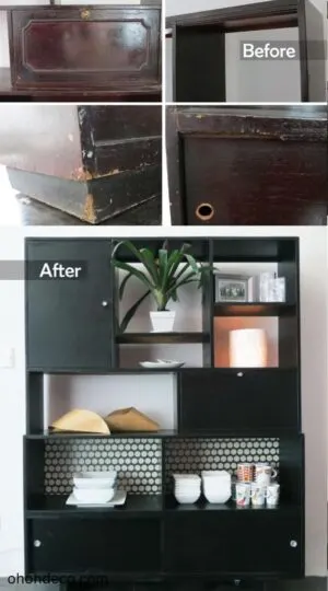 hutch makeover