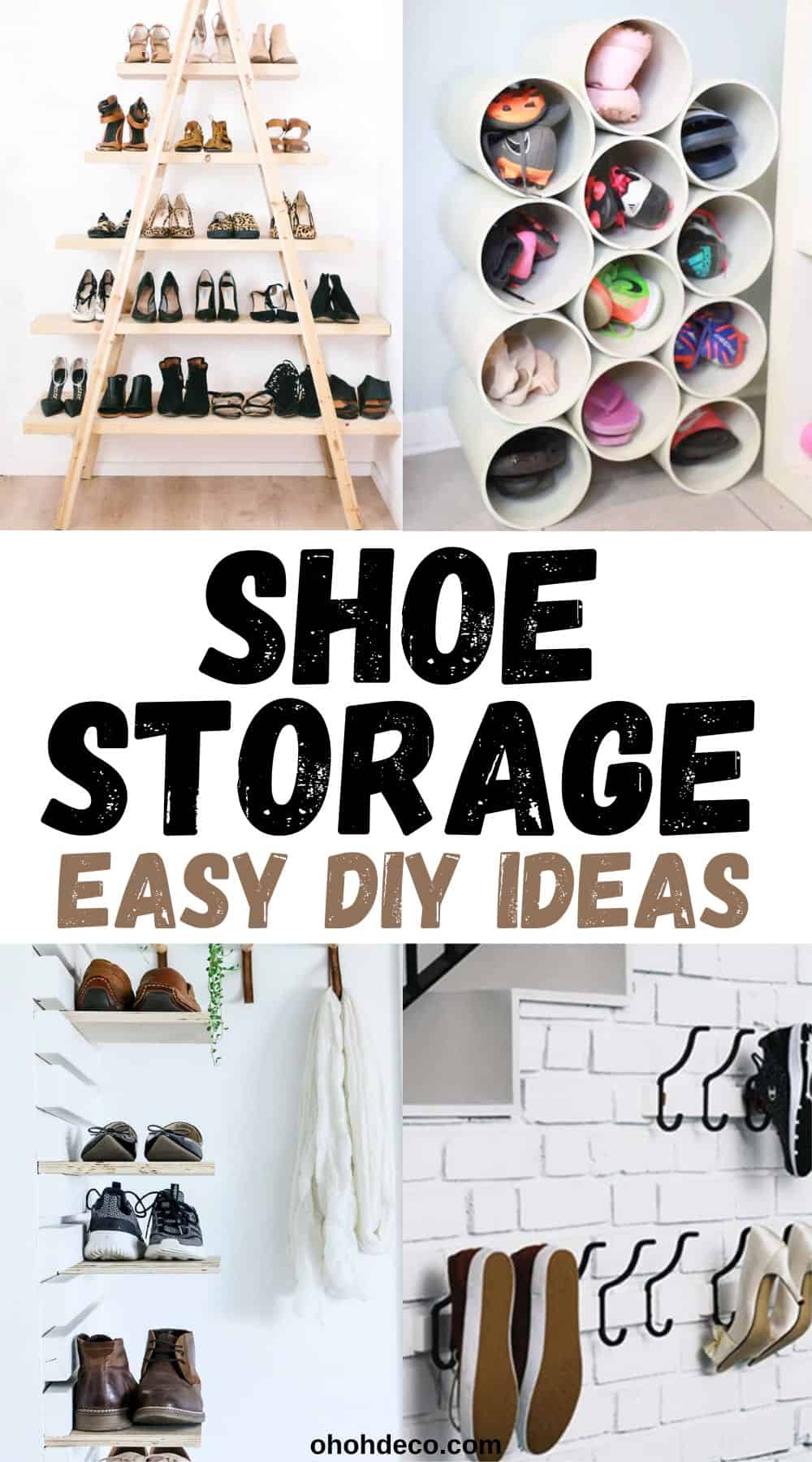 The best DIY shoe storage ideas
