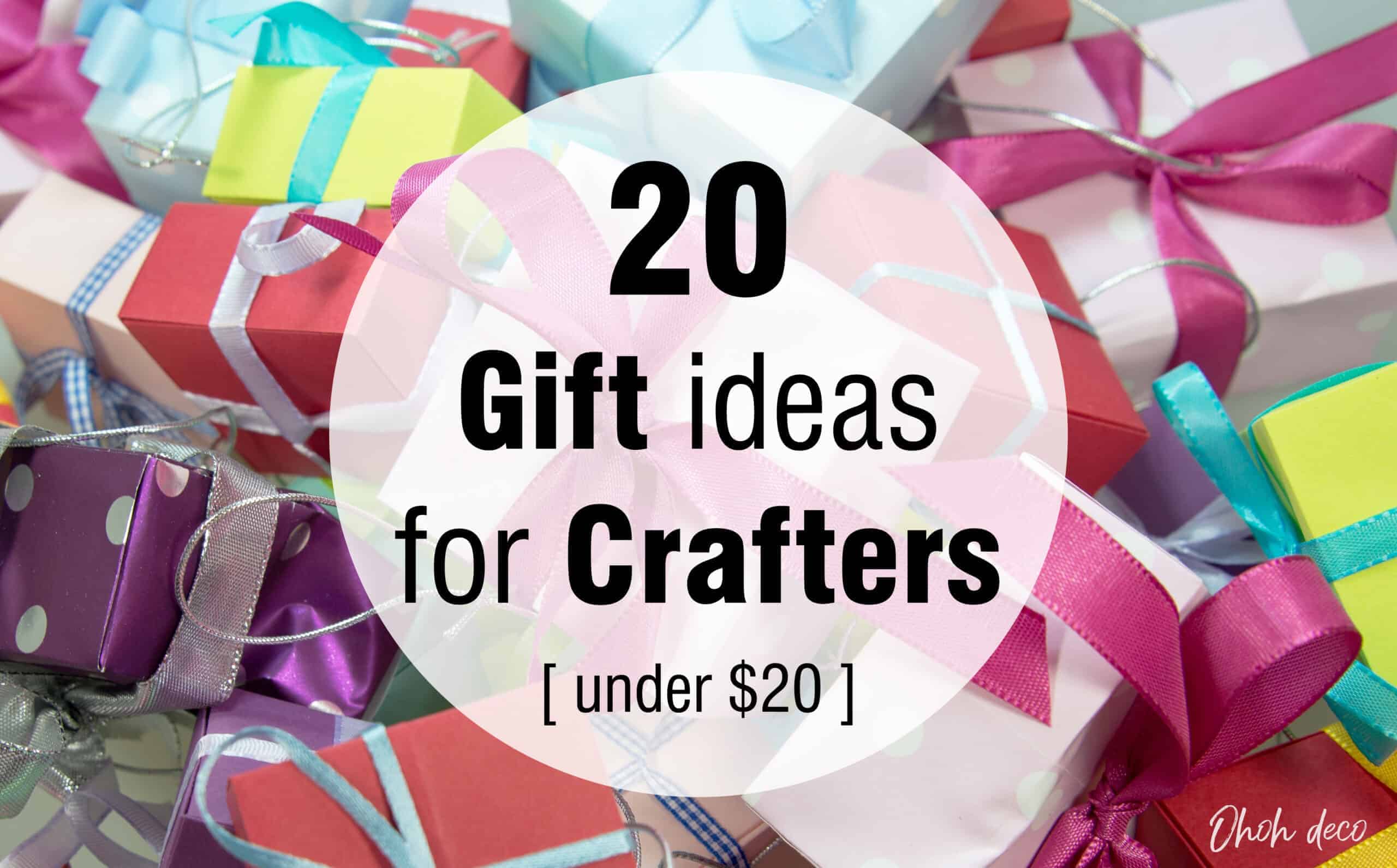 20 Gifts for Artists, Creatives and Art Lovers For Under 20$ - Gift Guide