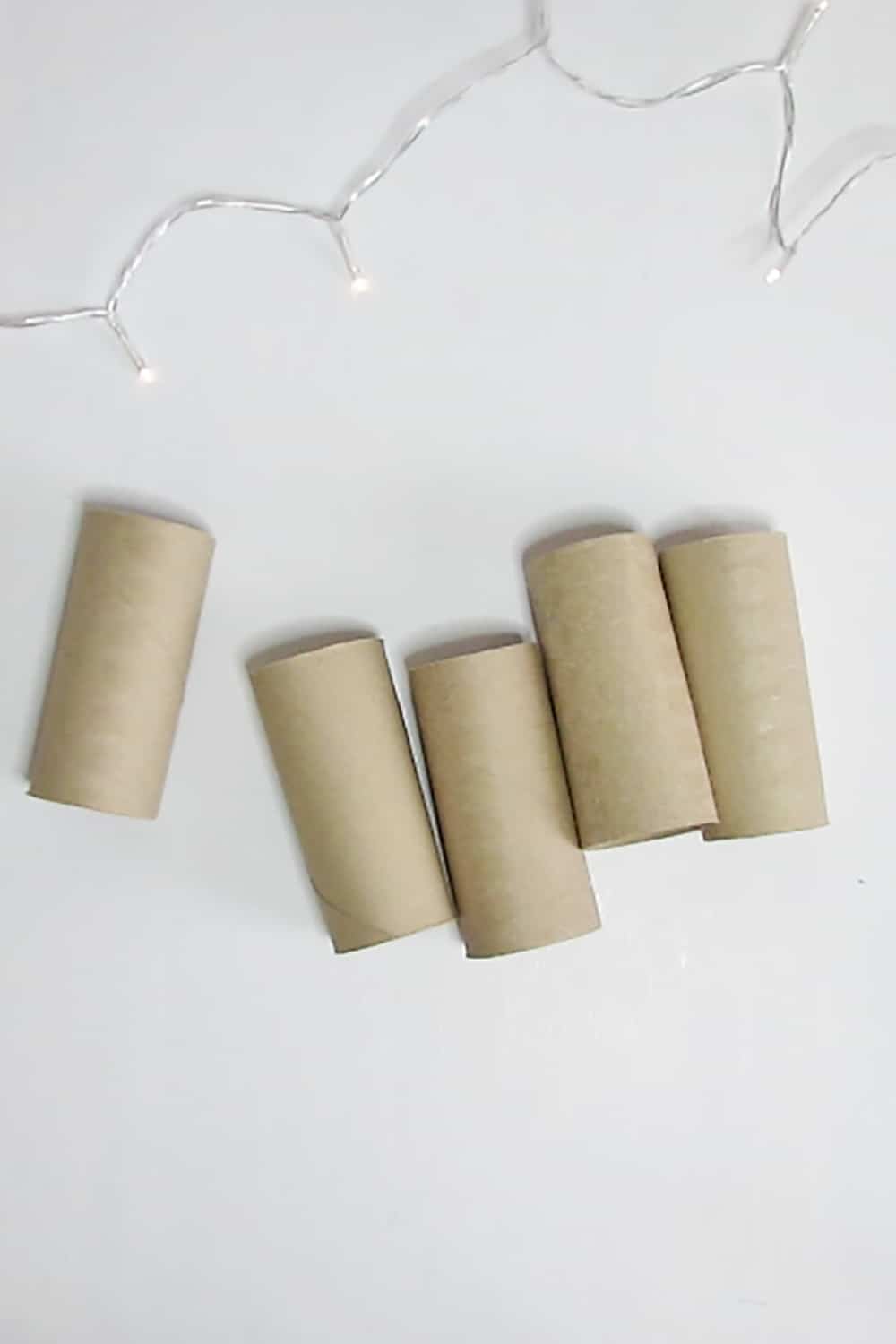 cardboard roll DIY