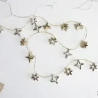 Star garland DIY