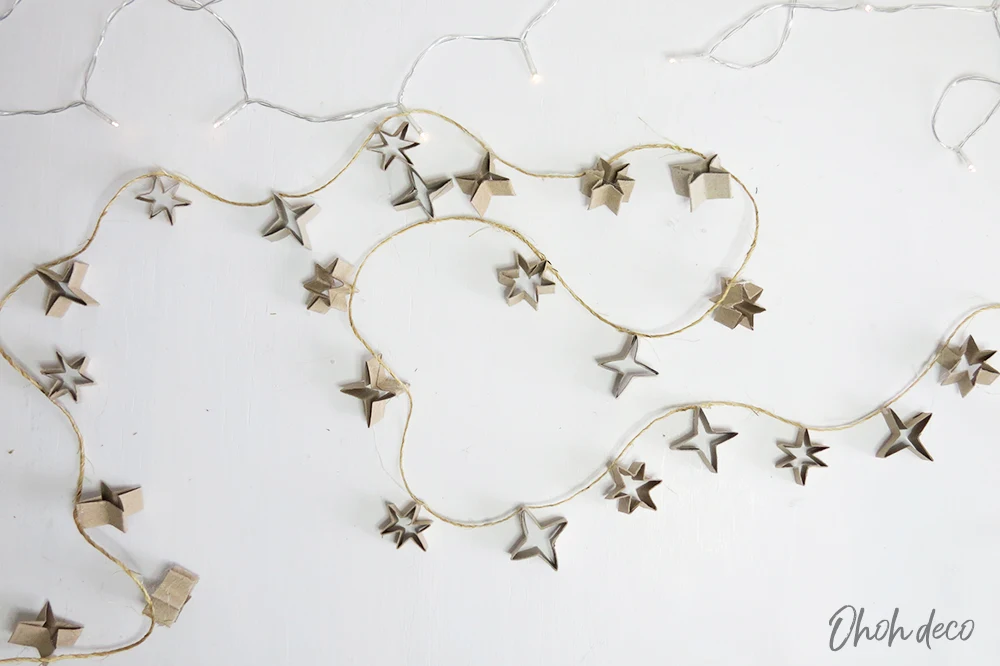 star garland diy