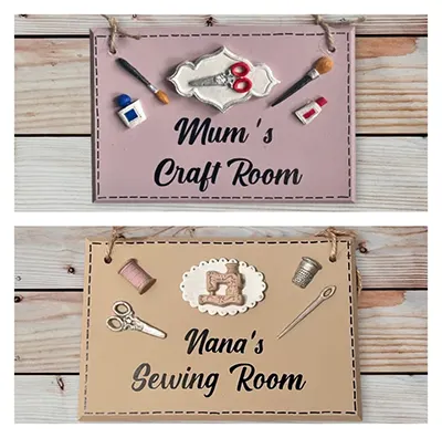 craft room sign