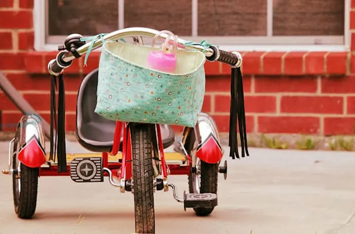 bike basket sewing pattern