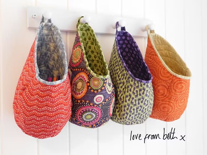 basket pods sewing pattern