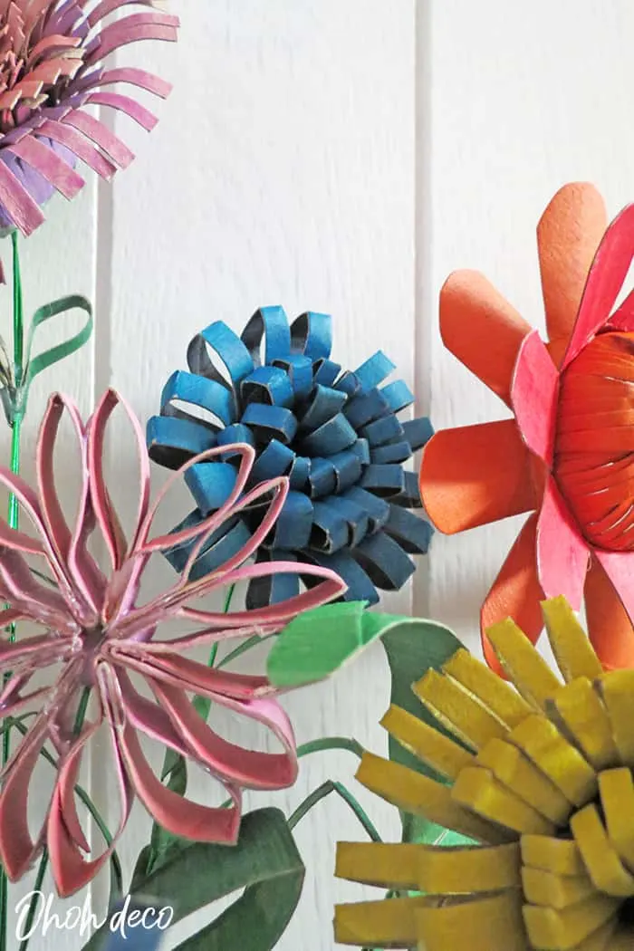 Paper Roll Flower Craft (VIDEO) - Toddler at Play