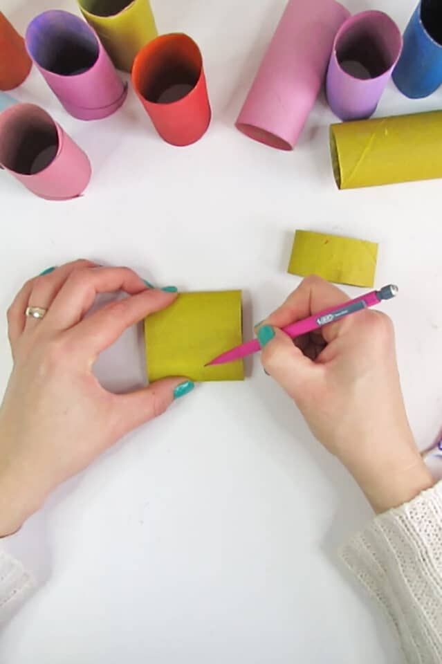 Easy to make Toilet Paper Roll Flowers