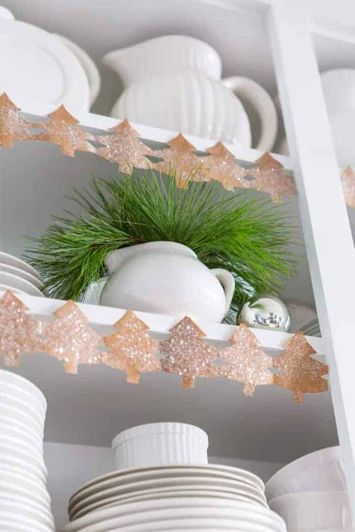 DIY paper bag garland