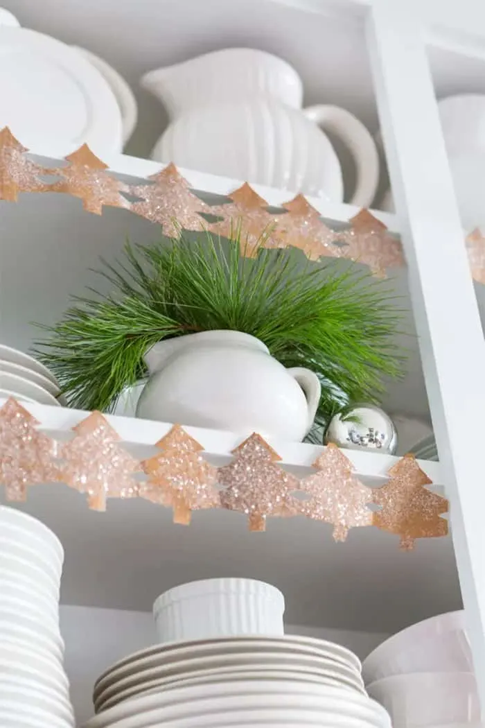 DIY paper bag garland