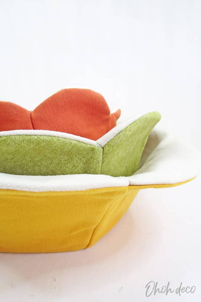 How to Sew a Nesting Fabric Basket A StepbyStep DIY Tutorial