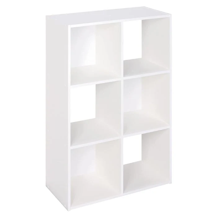 6 cubes storage shelf 