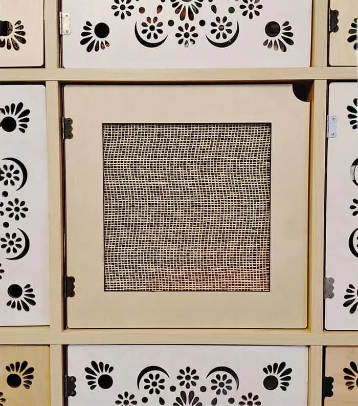 cube storage doors