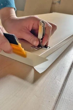 upgrade kichen cabinet with adhesive