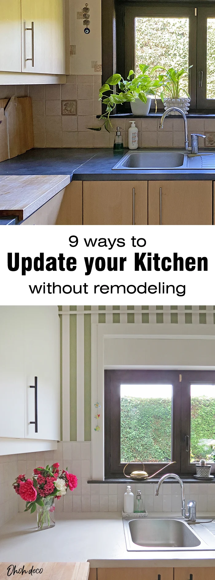 Kitchen update without remodeling