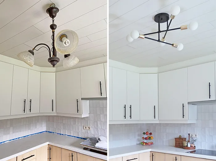 new kitchen lighting fixture