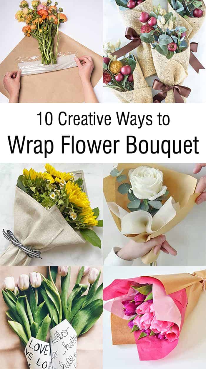 flower bouquet wrapping ideas